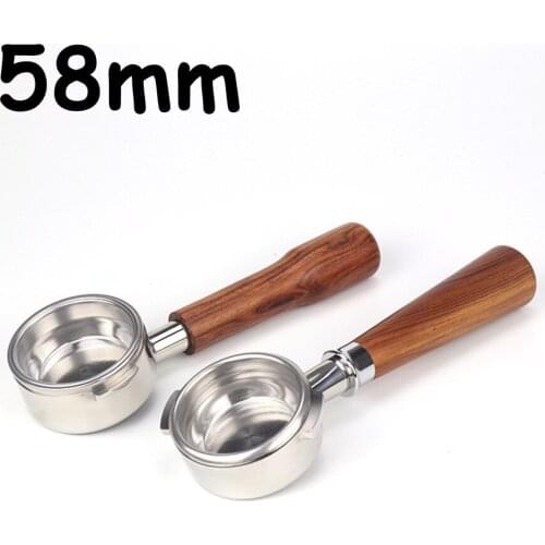 58mm bottomless filter coffee machine accessories domestic coffee machine accessories bracket handle for Expobar E61