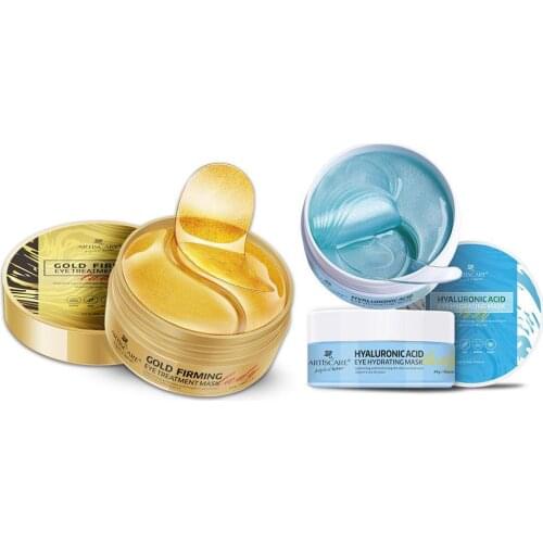 Hyaluronic Acid Eye Mask Remove Puffiness Dark Circles Moisturizing Eye Collagen Anti Care Patches Gel 60Pcs A2Q0