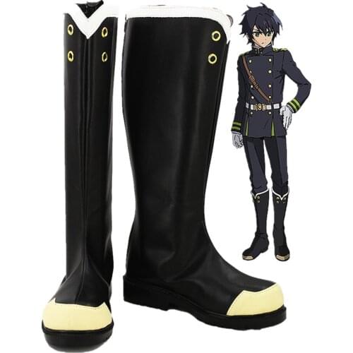 Seraph of the End Yuichiro Hyakuya Owari no Seraph Cosplay Boots Shoes custom-made