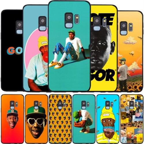 Tyler the creator Black Silicone Phone Case For Samsung S21 S20 A11 S10 S10E S9 S8 Plus Lite Note10 Note20 Ultra TPU Cover