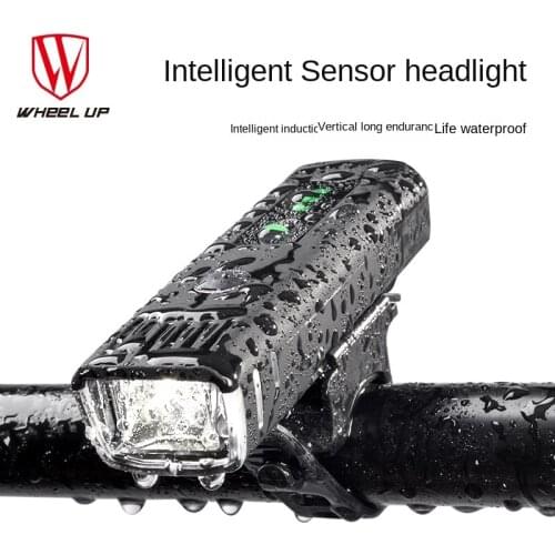 Wheel Up Outdoor Mountain Bike Light Smart Sensor Long Battery Life USB charging Bicycle LED Headlight Night Bicycle Accessories