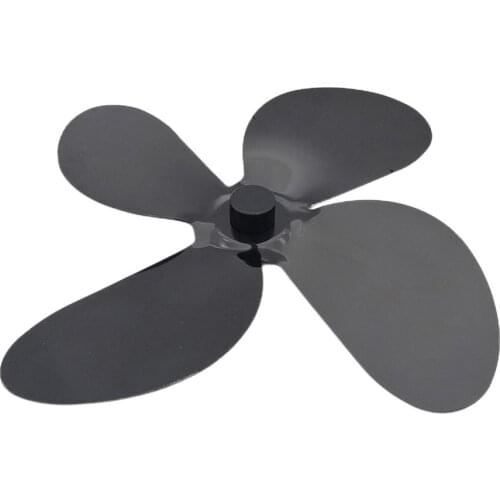 Fireplaces Stove Fan, 4 Blades Heat Powered Stove Fan for Wood/Fireplace- Silence Operation, Efficient Heat Distribution