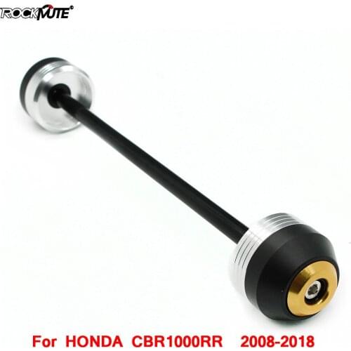 Motorcycle Circle Decoration POM Wheel Protector For HONDA CBR1000RR 2008-2018 Crash Slider Pad Front