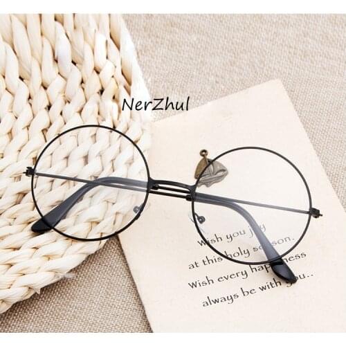 Round eyeglasses glasses frame men/women clear fake glasses eyeglass round eye glasses frames for women/men