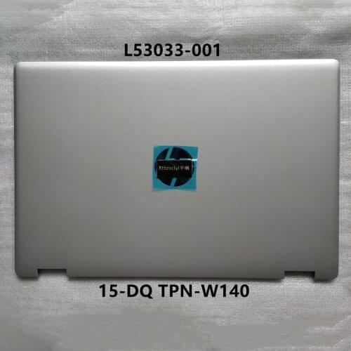 New For HP Pavilion x360 15-dq Silver shell LCD back cover Laptop screen cover L53033-001