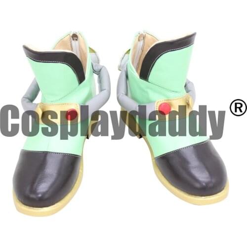 COMPASS Mischevious Inventor Sprinter Nikola Game Halloween Cosplay Shoes Boots X001