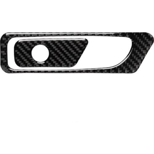 Fit For Audi Q7 SQ7 4M 2016-2019 real carbon fiber left and right driving center control co-pilot armrest panel modified car