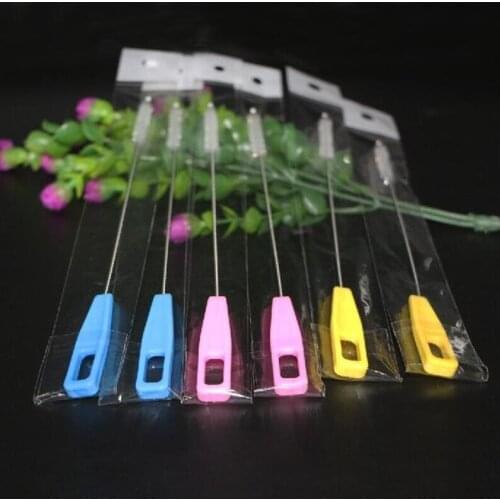 Straw Cleaning Brush Stainless Steel Wash Drinking Pipe Straw Brushes Brush Cleaner F20173911