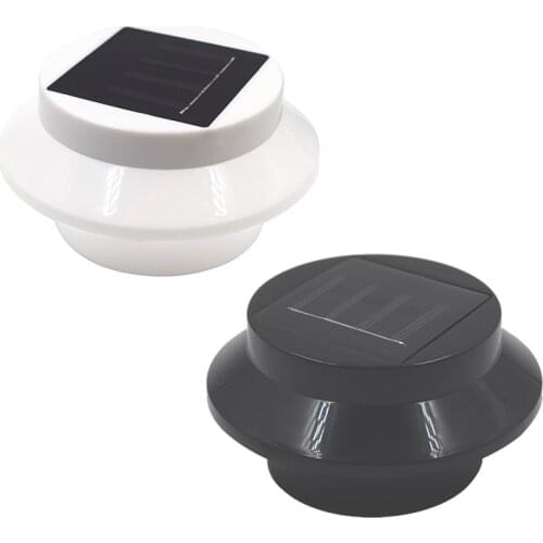 Solar fence light 3led waterproof fence sink light garden landscape lighting wall light outdoor