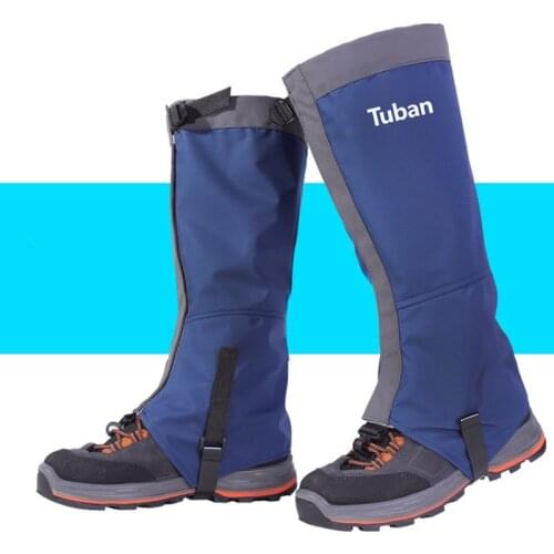 Waterproof Shoes Rain leg Cover for Motorcycle Boot Men Women Sturdy Elastic Bands for Outdoor Hiking Camping Fishing Skiing