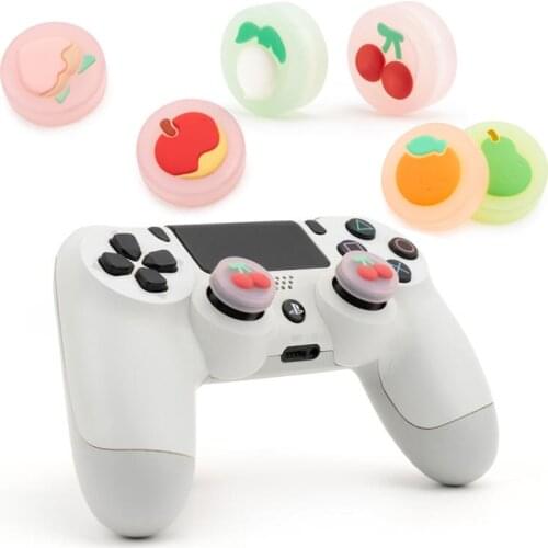 Fruit Thumb Stick Grip Cap Joystick Protective Cover For Sony Dualshock 5/4/3 PS5/PS4/PS3/Xbox 360/Switch Pro Controller