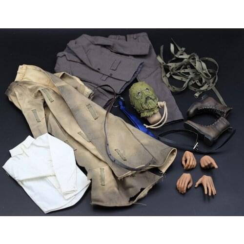 1/6 scale scarecrow accessory bag set for 12 inch action figure body