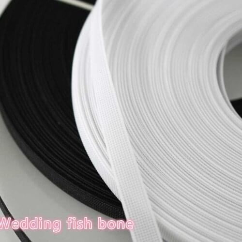 1cm 10 Yards Polyester Boning Wedding Dress Corset Making Sewing Accessories Supplies Bone Accessories Design Fish Bone