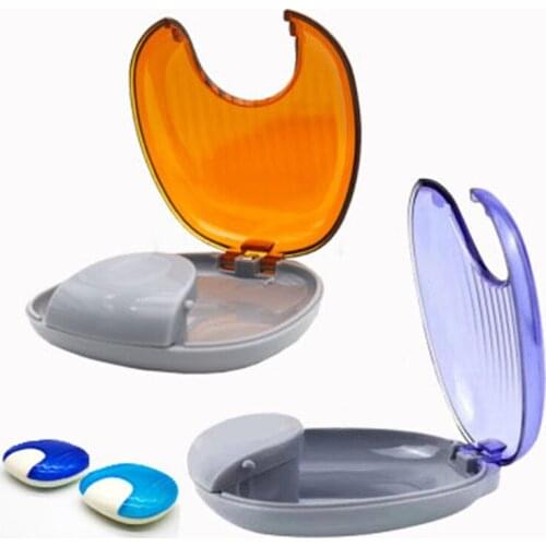 10Pcs Fake Braces Storage Box Dental Orthodontic Invisible Braces Storage Box Braces For Teeth Mouthguard Retainer Case