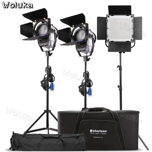 100W+600S photographic light kit led and television spotlight camera lamp video Micro movie 10 flat micro Movie set CD50 T01