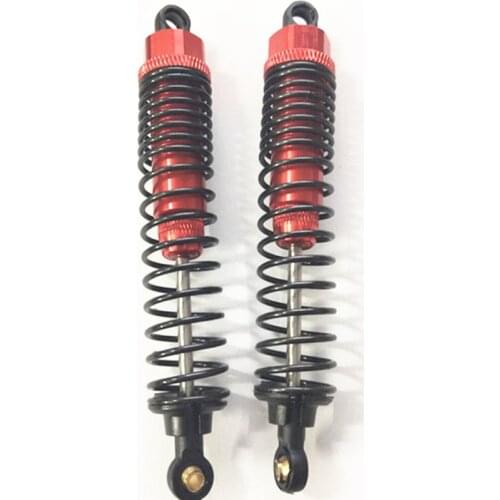 2pcs Adjustable HSP 108004 08041 Aluminum Oil Shock Absorber Oil filled Upgrade Parts For 1:10 Off Road Monster Truck RC Car 4WD