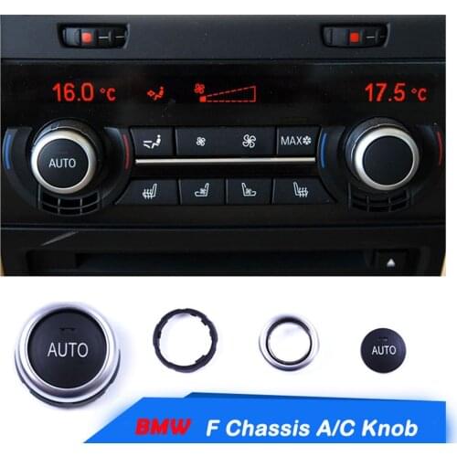 A/C Air Conditioning Control Switch Knob Button For B MW 5 7 Series F Chassis