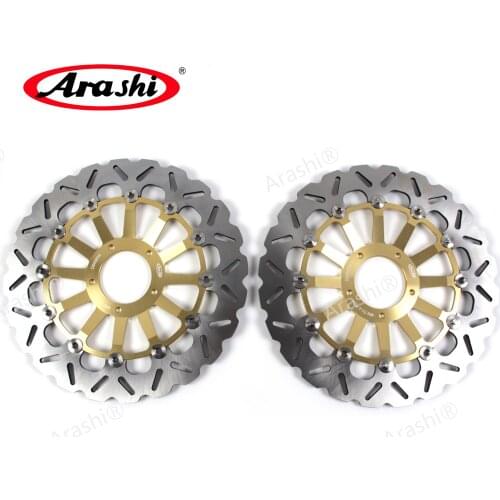 ARASHI 2PCS Front Brake Disc For DUCATI 1198 2009 2010 2011 CNC Brake Disks Rotors PANIGALE S1200 1200S S 1200 2012 2013