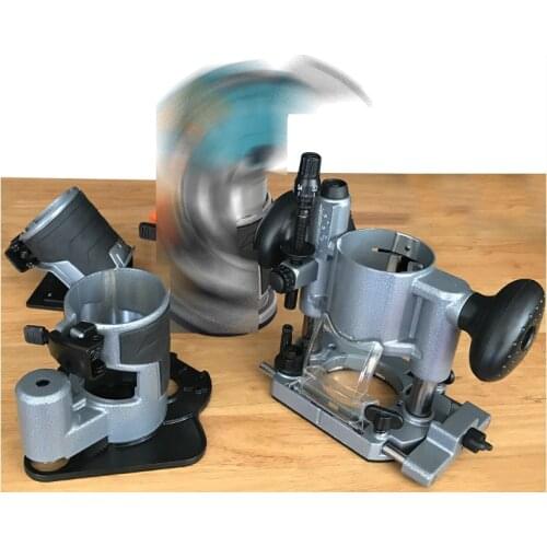 Trimming machine base accessories