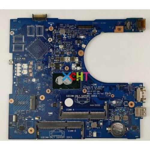 CN-0VYVP1 0VYVP1 VYVP1 LA-D071P w i5-6200U CPU for Dell Inspiron 17 5559 Laptop Motherboard Tested & Working Perfect