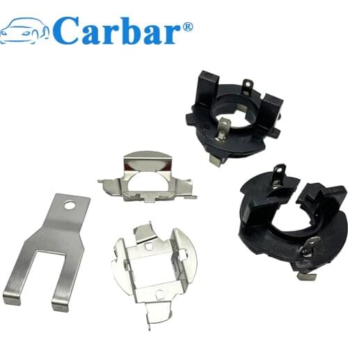 Carbar H7 HID Xenon Headlight Bulb Base Adapter Holder Retainer Clip For VW Jetta/ Golf 5/Golf 6/Sagitar/Touran/New Bora