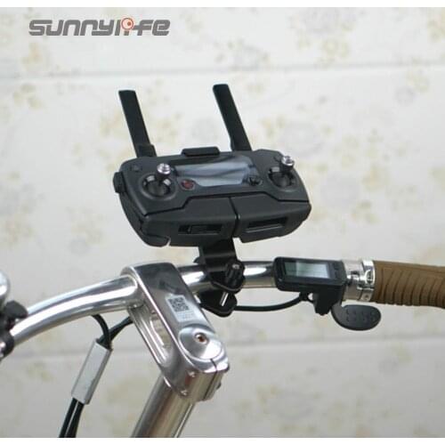 Sunnylife 3D Printed Remote Controller Bracket Holder Smartphone on Bicycle for DJI SPARK /MAVIC PRO/AIR Drone Accessories