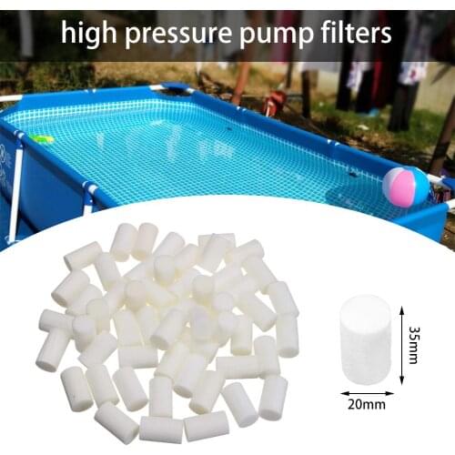 20/50pcs High Pressure Pump Filter Element Refill 35*20mm White Fiber Cotton Filters For Air Compressor System Mayitr DH