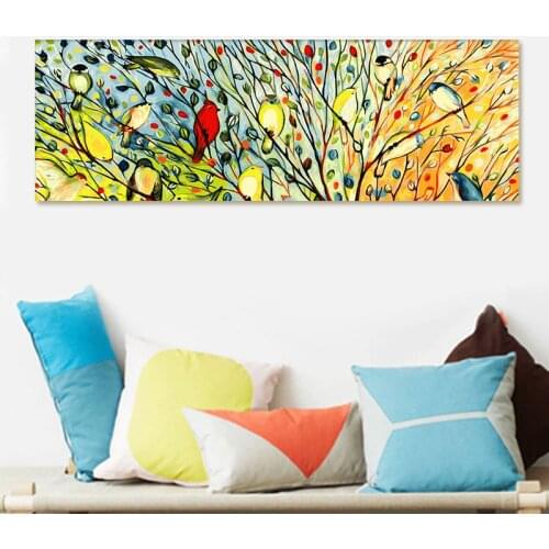 Coloring by numbers Habitat digital paint by numbers wall pictures for living room modular painting home decor