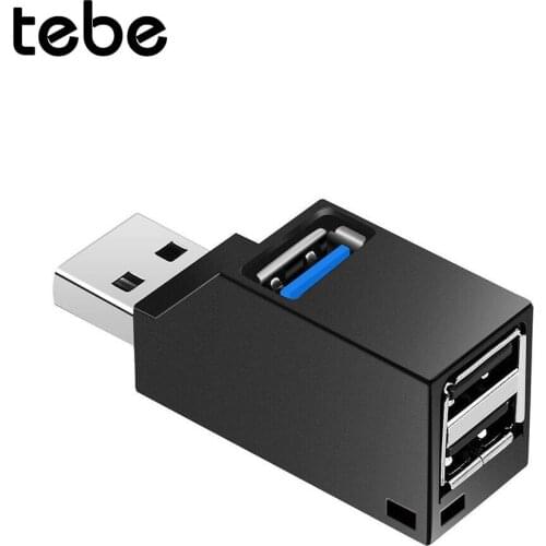 Tebe Hub-Splitter-Box Card-Reader Usb-Hub Laptop U-Disk Mini 8-X-Mobile-Phone 3-Port High-Speed Hub Adapter
