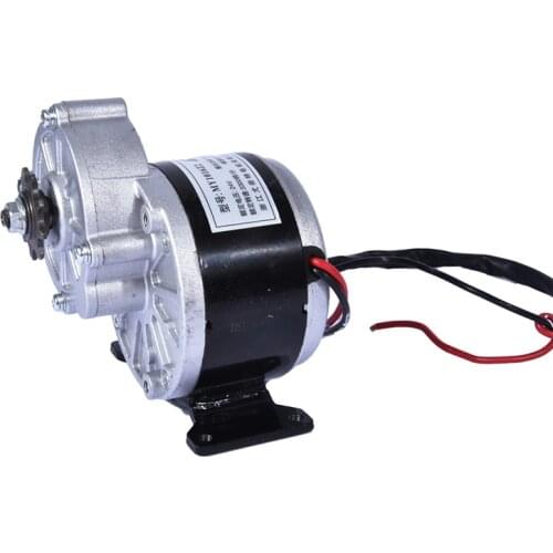 MY1016Z2 DC 24v gear motor DIY electric bicycle kit ,electric bicycle brush motor 3000rpm 0.80N.m