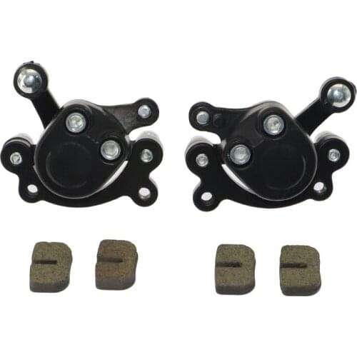 Front Rear Disc Brake Caliper Pads For 43cc 47cc 49cc Chinese Mini Moto Kids ATV Quad Minimoto Dirt Pocket Bike Gas Scooter