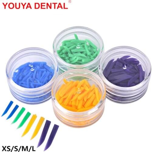Plastic Dental Wedges Set Disposable Non-toxic Medical Grade Tooth Gap Wedge Dentistry Lab Instrument Dentistry Dentist Tools