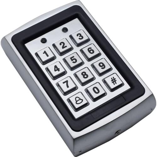 Independent Access Controller RFID Access Control Keyboard Waterproof Digital Panel Card Reader Door Lock System