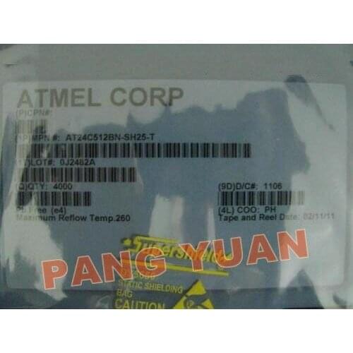 ONLY NEW UNUSED AND ORIGINAL PARTS 20pcs-100pcs/lot AT24C512BN-SH25-T 2FB SOP8 FREE SHIPPING