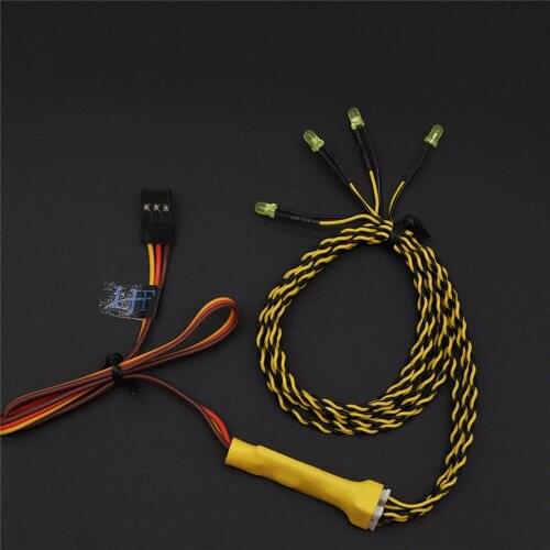 Ultra Bright Model Car Linkage Lights Turn Signal Lamp Group for Universal RC Crawler Car Drift Car Upgrade Kits Accessories