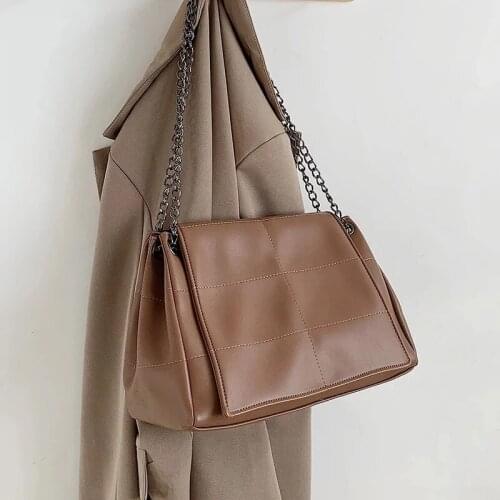 Vintage Large Armpit Bag 2021 Fashion New High-quality PU Leather Womens Designer Handbag High Capacity Shoulder Messenger Bag