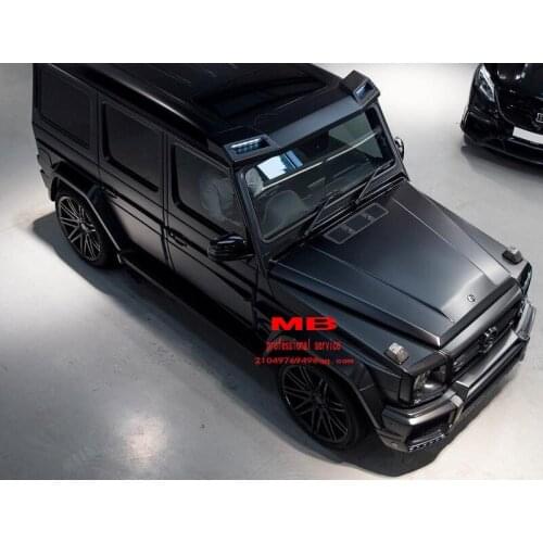 W463 g wagon g350 g500 g550 g63 4x4 G-class matt black side step pedal running boards