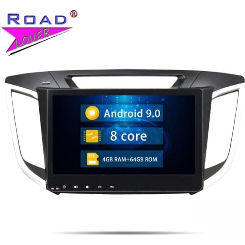 10.1'' Car Radio Android 9.0 Head Unit Autoradio For Hyundai IX25 2014-2015 Stereo GPS Navigation Octa Core 2 Din DVD Player
