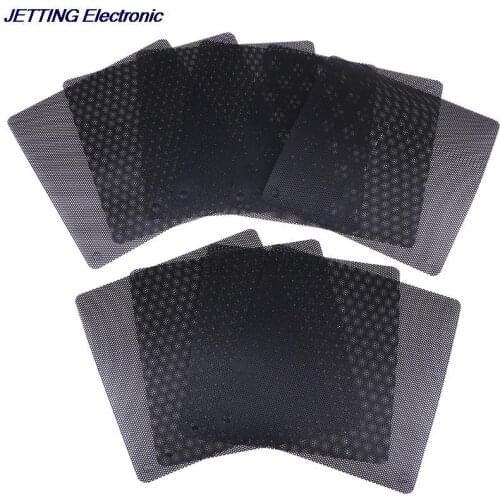 10pcs 120mm Computer PC Case Cooling Fan Magnetic Dust Filter Mesh Net Cover Computer Guard PVC Cooling Fan Antidust Net