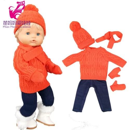 16" Nenuco baby doll clothes Ropa y su Hermanita 40 cm baby doll coat sweater