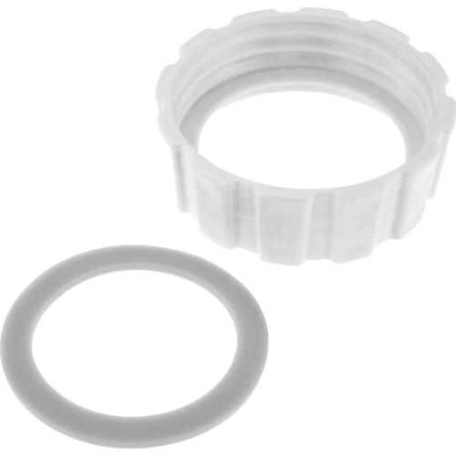 2pcs/set Replacement Base Bottom Cap with Sealing Gasket Set fit for Hamilton Beach Blender White Kitchen Blender Parts