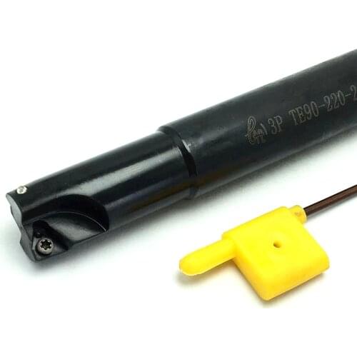3P TE90 degree angle milling tool holder 3P TE90-220 /116 /220-10-160L cnc fast end mill tool strip for 3PKT carbide inserts
