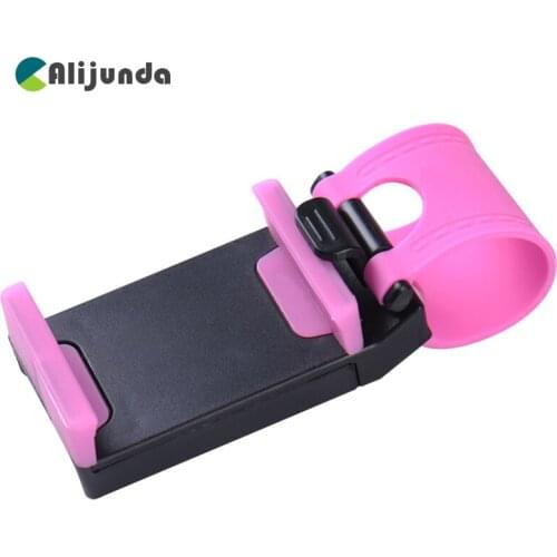 Car Steering Wheel Mobile Phone Holder Elastic Design Mobile Phone Holder Stand For Audi A-series C-series S-series SQ-series RS