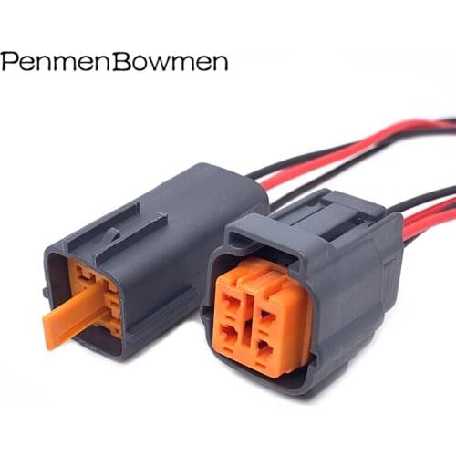 4 Pin Sumitomo Automotive Oxygen O2 Sensor Plug Socket Waterproof Connector Wire Harness For Toyota 6195-0018 6195-0015