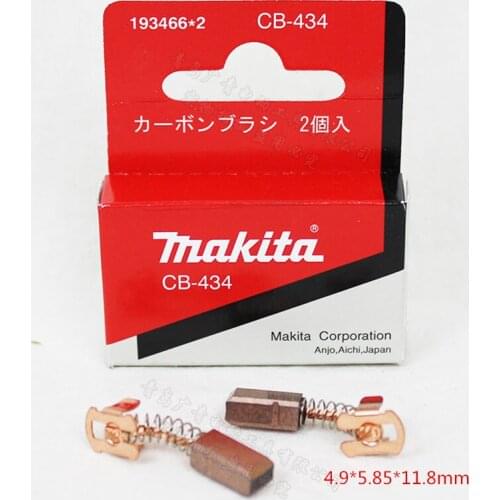 Makita 193466-2 Carbon Brushes For BFL120F BFL121F BFL200F BFT040F BFT080F BFT122F BFT123F BFL081F BFT020F BFT081F 6917D 6992D