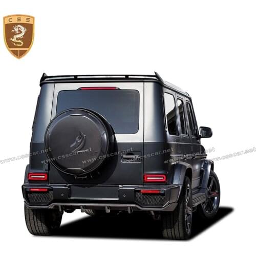 New Rear Spare tire cover Decoration Panel Cover Trim for Mercedes Benz G Class W464 T Style