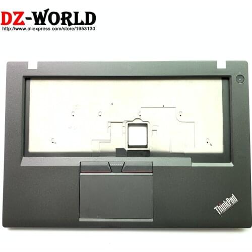 New Original for Lenovo ThinkPad T450 Keyboard Bezel Palmrest Cover UMA with Touchpad and Connecting Cable 00HN550