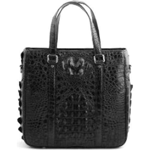 Ourui new selling true crocodile male business men briefcase men handbag men bag crocodile leather men bag