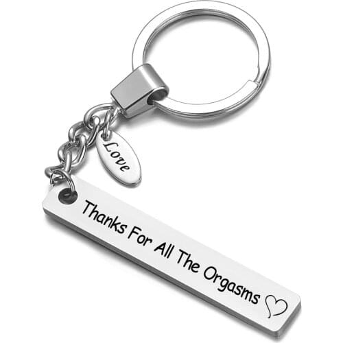 Custom Laser Engraved Logo Name tag Stainless Steel Personalized Couple Keychain DIY Gifts silver Key Chain Ring Dog Tag