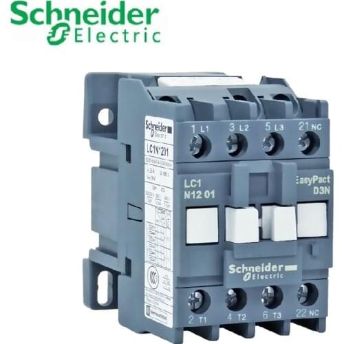 Schneider electric EasyPact D3N 3-ploe contactors LC1N12 1NC or 1NO 50HZ LC1N1201B5N LC1N1210B5N LC1N1201M5N LC1N1210M5N